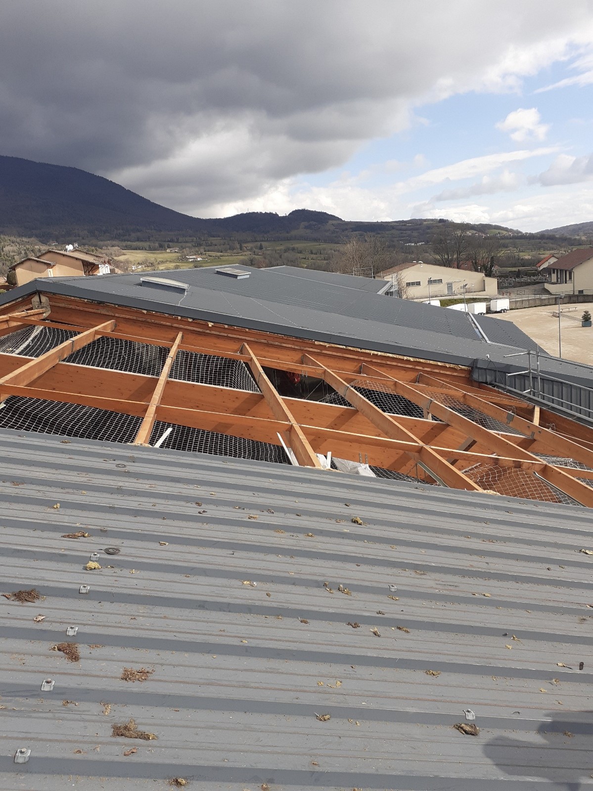 Travaux toiture espace perdtemps 3